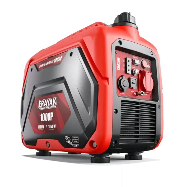 ERAYAK 1000W Inverter Generator, Quiet Portable for Camping, RV & Home