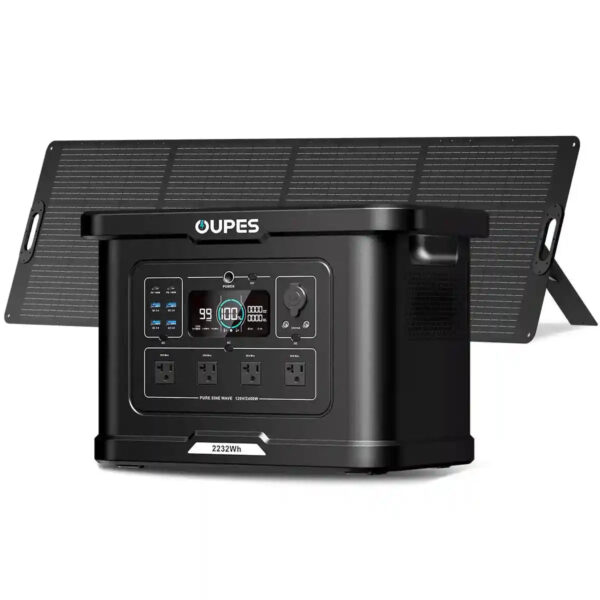 OUPES Exodus 2400 + 240W Solar Panel | Solar Generator Kits