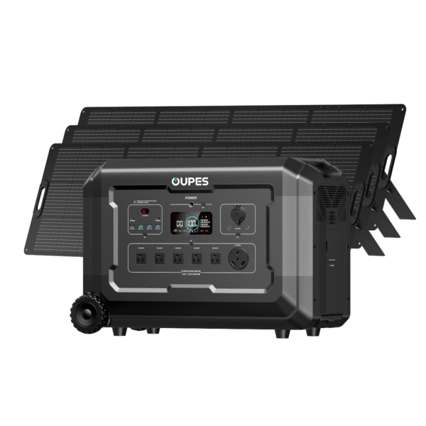 Mega 5 + 3*240W Solar Panel | Solar Generator Kit