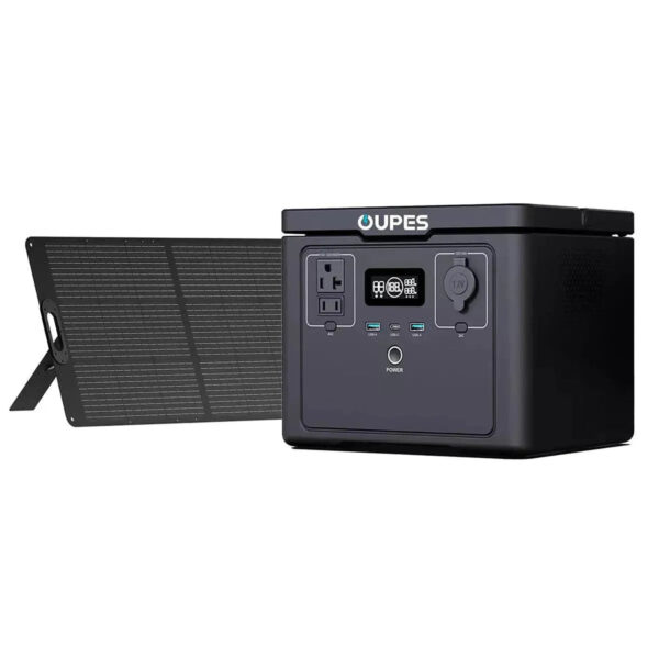 Exodus 600 Plus + 100W Solar Panel | Solar Generator Kit