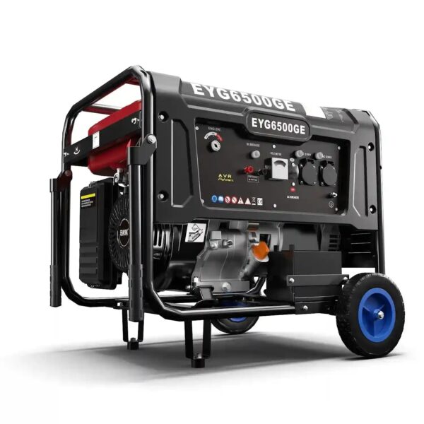 EYG6500GE Gasoline Generator 6500W, Outdoor Generatorl for Home Backup Power