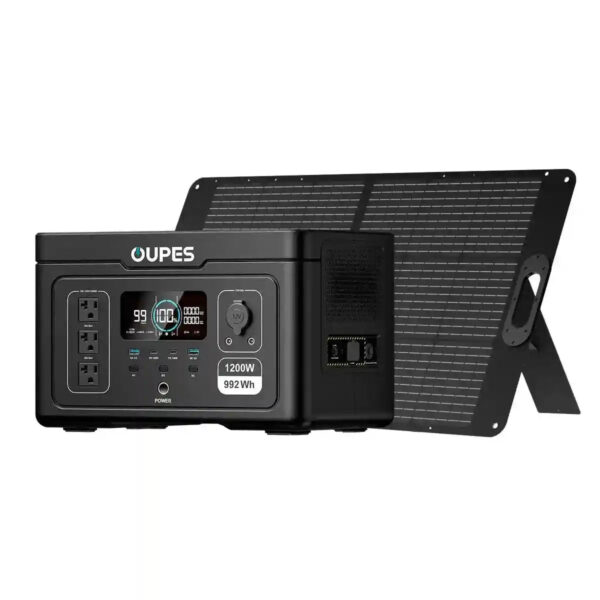 OUPES Exodus 1200 + 100W Solar Panel | Solar Generator Kits